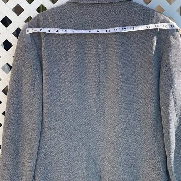 Express: Man's Blazer -Gray/Black